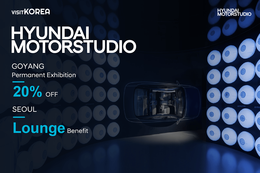 HYUNDAI MOTORSTUDIO 20% OFF & Club Lounge Benefit